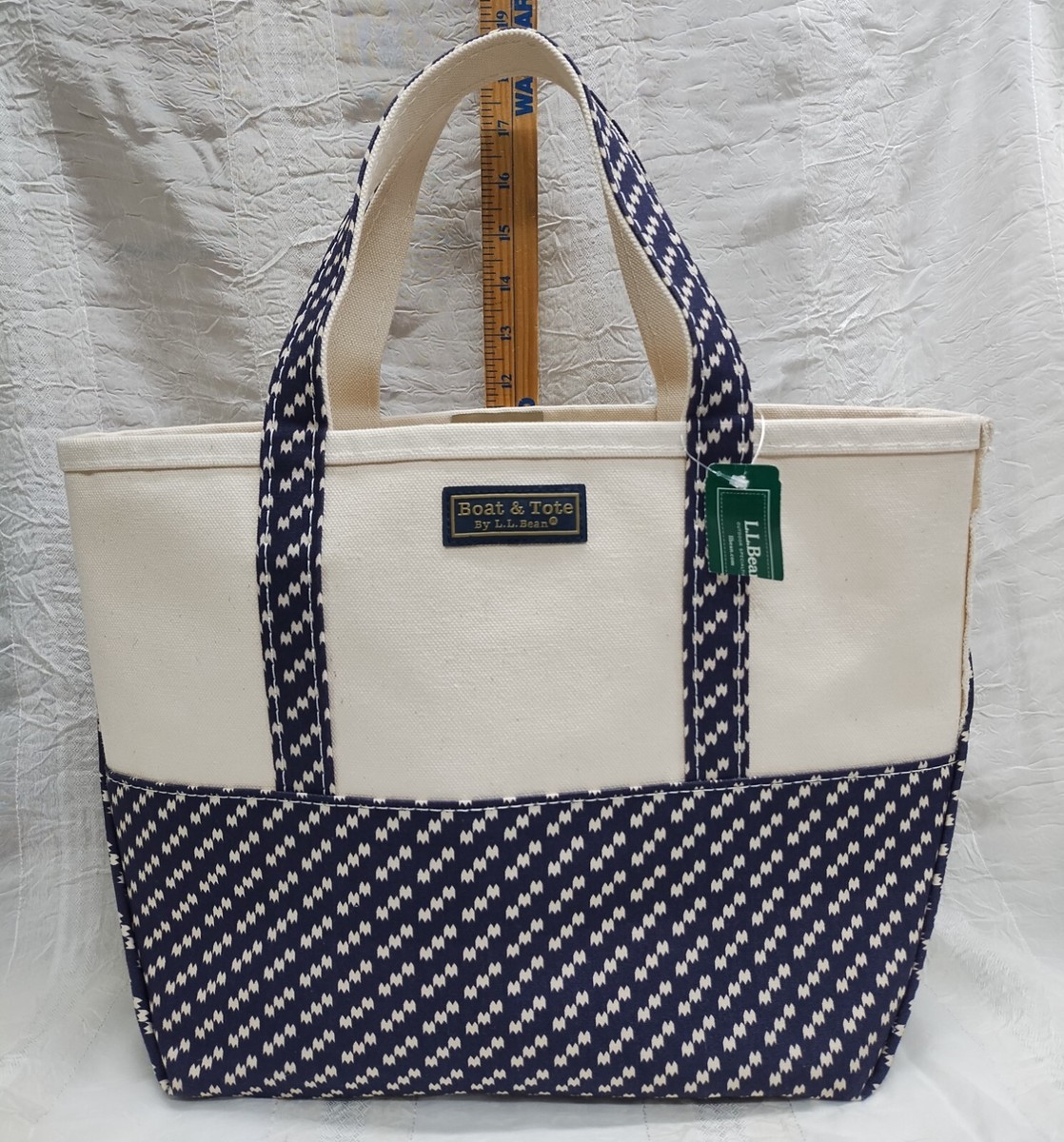 L.L.Bean High Bottom Boat and Tote M - With Tags | eBay