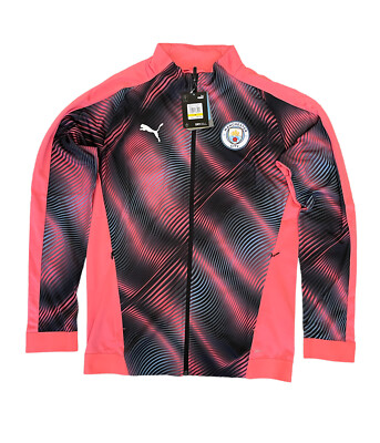 New Puma Men's Manchester City Peach/Black Stadium League DryCell