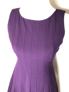 plum swing dress