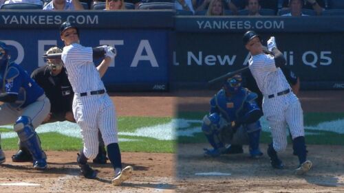 TOPPS NOW #654 AARON JUDGE BREAKS ROOKIE 50 HR RECORD - YANKEES - PASSES MCGWIRE - Picture 3 of 6