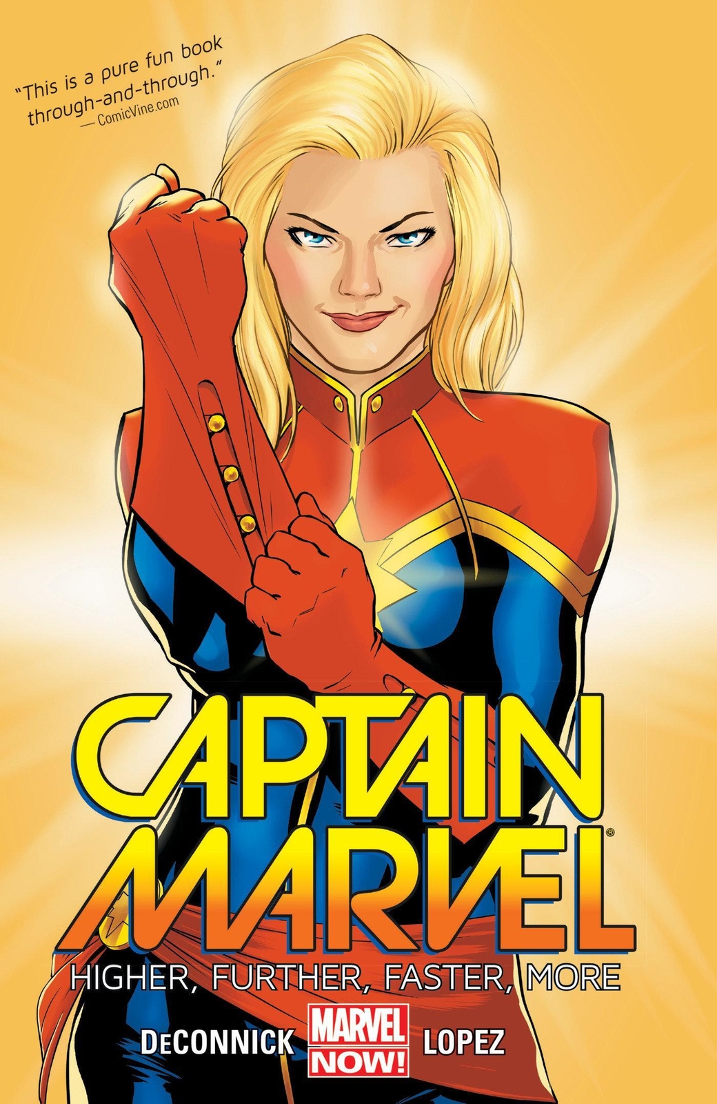 Thumbnail - Kelly Sue Deconnick | Captain Marvel Volume 1: Higher, Further,