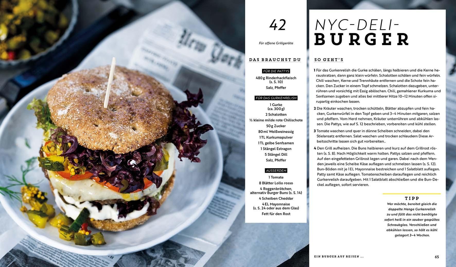 Thumbnail - Ja, Ich Grill - Burger | Tanja/bumann, Tina Dusy | Buch | 144 S. |