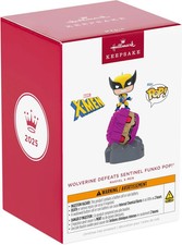 Hallmark Funko Pop Marvel X-MEN Wolverine Derrota Centinela Figura Iluminada NUEVO