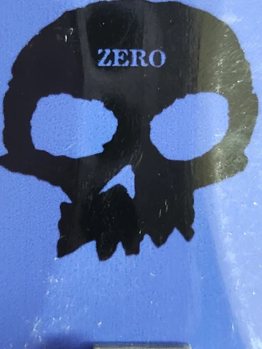 Tech Deck Fingerboard Zero Blue Board Black Skull - Picture 5 of 8