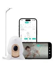 CuboAi 2025 New Model Smart Baby Monitor 3: Sleep Safety Alerts for Covered F...