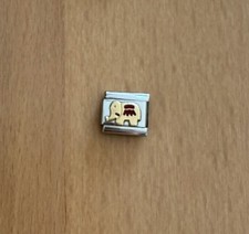 Nomination Original Link Charm classic Gold Armband Glied Elefant composable 