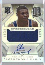 2014 Panini Spectra Spectacular Swatch Signatures /149 Cleanthony Early Auto 0af