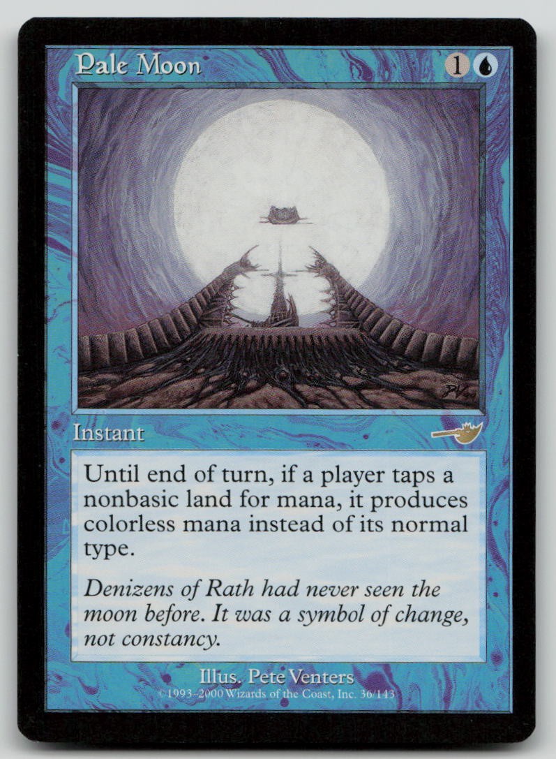 Pale Moon [Nemesis - 36] Near Mint Rare Magic