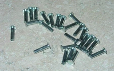 25 Semi Tubular 1/8" by 1/2" Tonka Rivets RIV-1/2