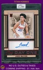 2024-25 Panini One and One Day One Signatures #JAR Jared McCain AUTO RC /25
