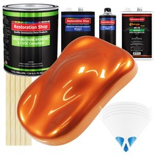Firemist Orange Gallon Low Voc Urethane Basecoat Clearcoat Car Auto Paint Kit Firemist Orange Gallon Low Voc Urethane Basecoat Clearcoat Car Auto Paint Kit