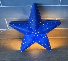 IKEA Children’s Star Night light SMILA STJÄRNA Blue Star Wall Lamp with bulb