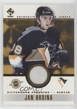 2001-02 Pacific Private Stock Game-Used Gear Jan Hrdina #76 06pr
