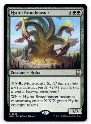 #ad Hydra Broodmaster NM Commander: Modern Horizons 3 0233 MTG Regular $1.76