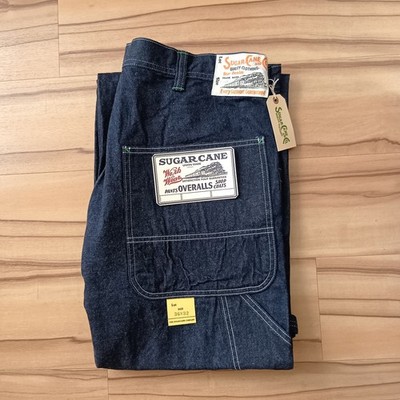Sugar Cane SC42495 11oz Blue Denim Arbeitshose 34-38 One Washed Made in Japan