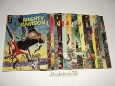 Mighty Samson 16 Comic Lot Gold Key 1965 #2 3 4 5 6 8 9 11 13 14 15 16 17 19-21