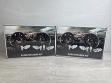 Coyote 5112-25-66-M14125BLK Wheel Spacer Bolt On W/M14 1.25 Bolts (x2 Sets) NEW!