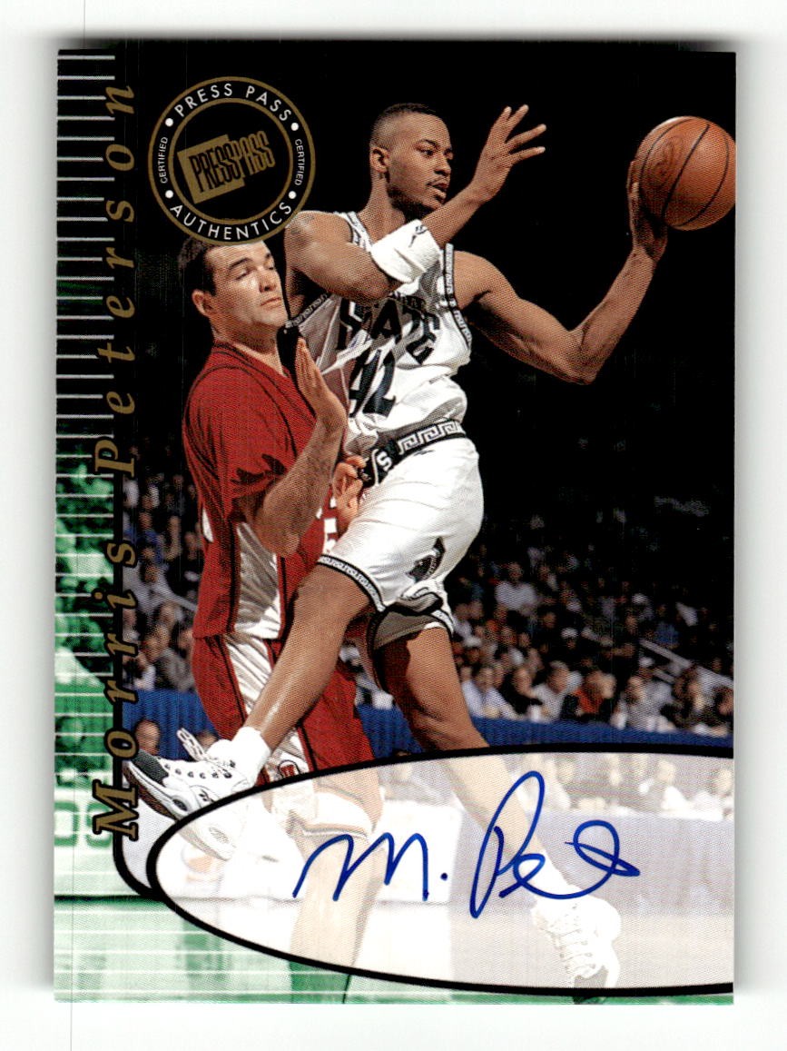 2000 Press Pass Morris Peterson Autographs #NNO Auto