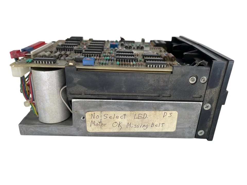 Unidade de disco flexível periféricos magnéticos vintage 5,25 disquete #11 - Imagem 4 de 4