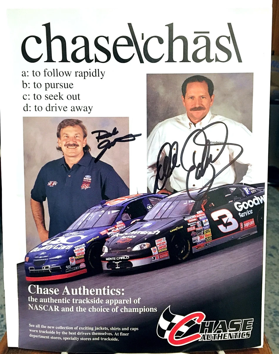 Dale Earnhardt Sr Autograph Indiana Nascar Autographed Photos for