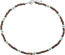 Puka Shell Necklace for Men Surfer Necklace Seashell Chokers Beach Necklace for