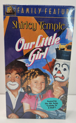 Our Little Girl VHS 2002 BRAND NEW FACTORY SEALED Shirley Temple