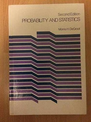 Probability and Statistics (2nd - Hardcover, by Degroot Morris H. - Acceptable