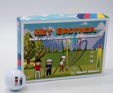 Vice New Pro Plus Golf Balls Divot Dudes Collab Limited Edition Dozen White Rare