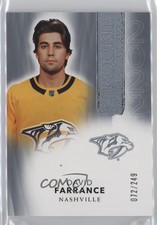 2021 Upper Deck The Cup Rookie Class of 2022 72/249 David Farrance #2022-DF 4pn