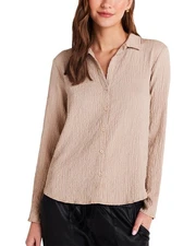 Bella Dahl Clean Button Front Shirt Women's  Xs