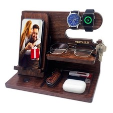Gifts for Men Women Brother Boss Boyfriend Him Nightstand Organizer Gifts for...
