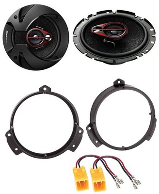 Pioneer 3-Way 250Watt 16.5cm Speakers for Subaru Forester 2015 Rear Doors AU