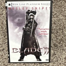 New Line Blade II DVD Platinum Edition Movie Starring Wesley Snipes