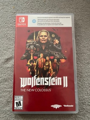 Wolfenstein II: The New Colossus for Nintendo Switch   Complete In Box (CIB)