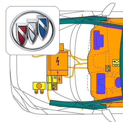 Digitale Rettungskarte per QR-Code, kompatibel mit Buick Encore GX / SUV (>2024)