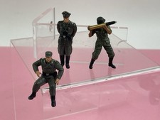 21st Century German AFV Tank Crew members Plastic 54mm 1/32, 3 Pieces