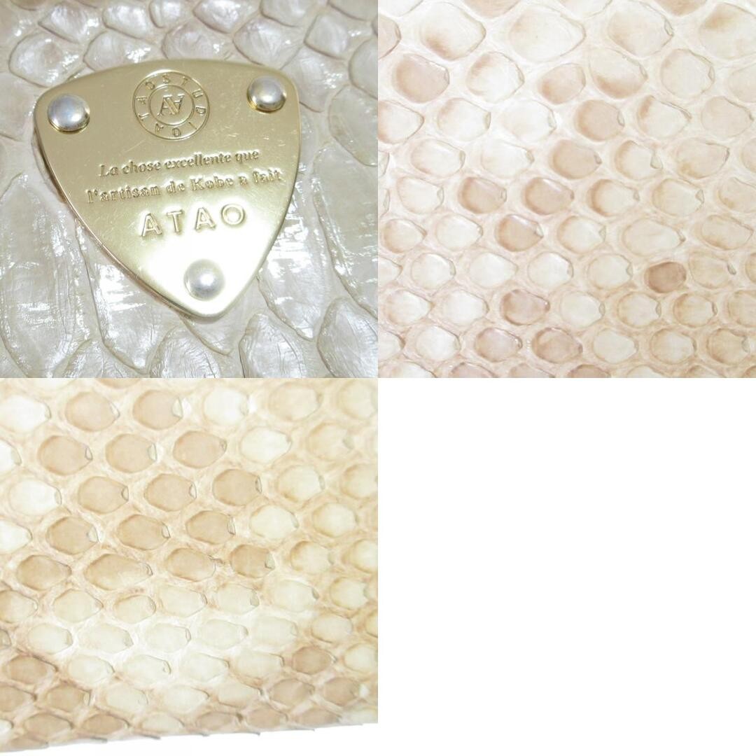 Good quality ATAO limo python leather long wallet… - image 10