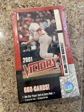New - 2001 Upper Deck - Victory Baseball Box - (36 packs with 10 cards per pack)
