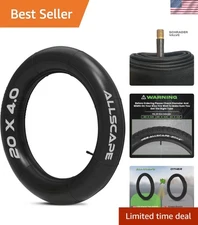 20" x 4" / 26" x 4" Heavy-Duty Butyl Rubber Tube - Perfect for Rough Terrains