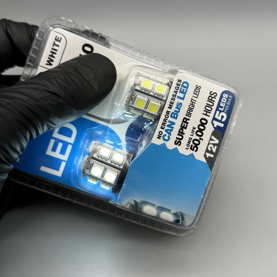 Pilot 7440 Bombilla de repuesto CAN Bus LED #IL-7440W-15 BLANCO - Juego de 2 Foto 3 de 3