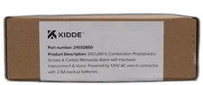 Kidde Hardwired Smoke & Carbon Monoxide Detector, Aa Battery Backup, Voice