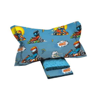 Braut Komplett Bettwäsche Einzelbett Jungen Go-Kart Material Baumwolle 100%