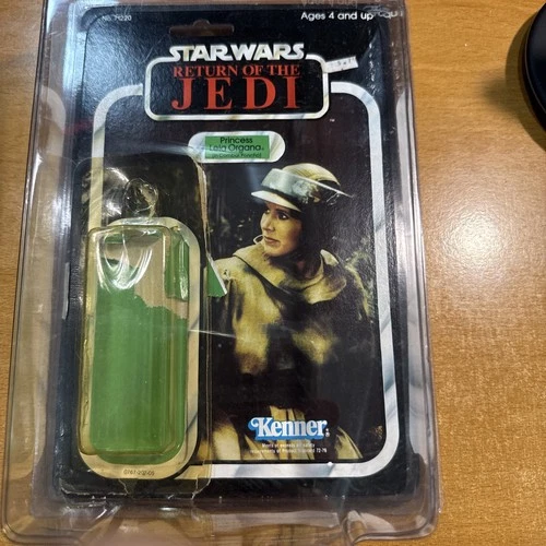 Vintage Star Wars 1983 ROTJ Princess Leia (in Combat Poncho) Figure Card Only