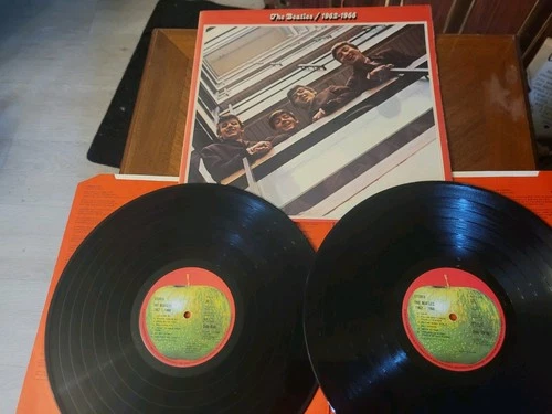 The Beatles - 1962-1966 - 1973 Red  Double LP Album - Apple Records UK PCSP717