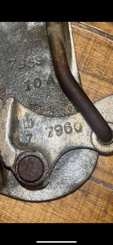 Polipasto de cable vintage Maasdam Powr Pull viene a lo largo herramienta de liniero EE. UU. Foto 3 de 4