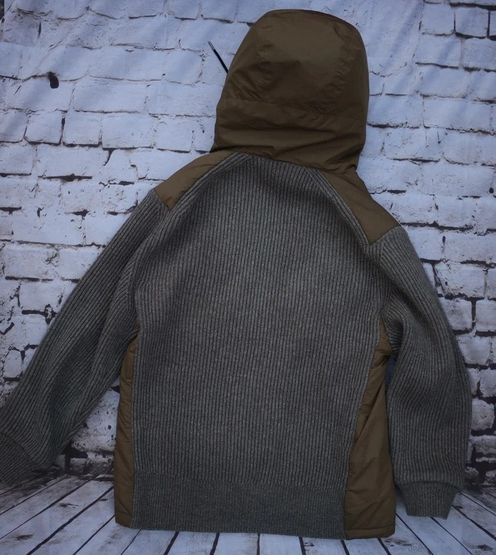 Cp Company Micro-M Hooded Down Wool  Jacket Size medium image 7