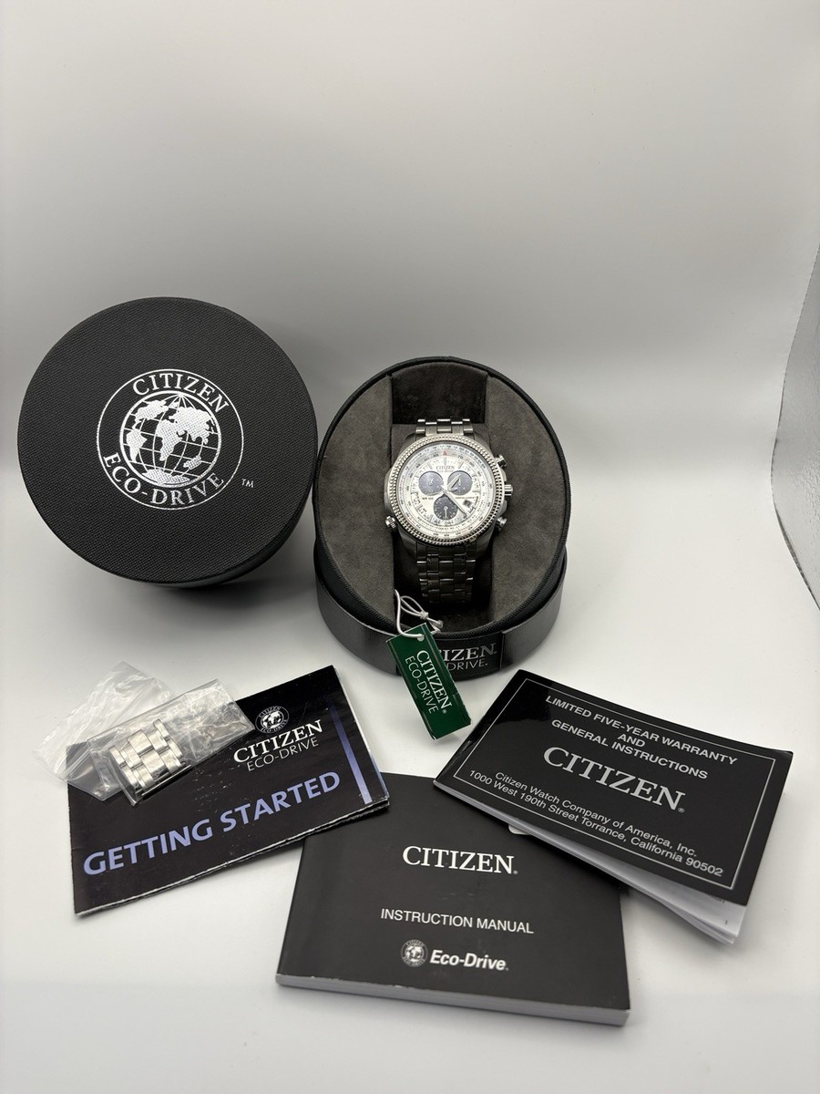 Citizen Eco-Drive E820 - S063370 Perpetual Calendar Chrono | eBay