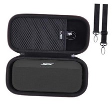 LTGEM Case for Bose SoundLink Plus Portable Bluetooth Speaker  Hard 1.Black