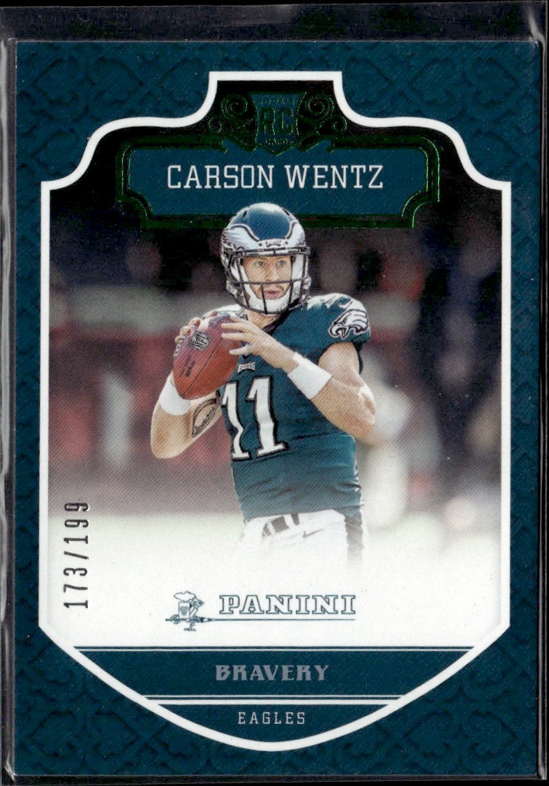Carson Wentz Panini #278 Base