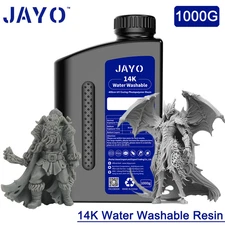 【Buy 5 Pay 3】JAYO 1KG 14K Water Washable Resin 405nm Photopolymer For 3D Printer